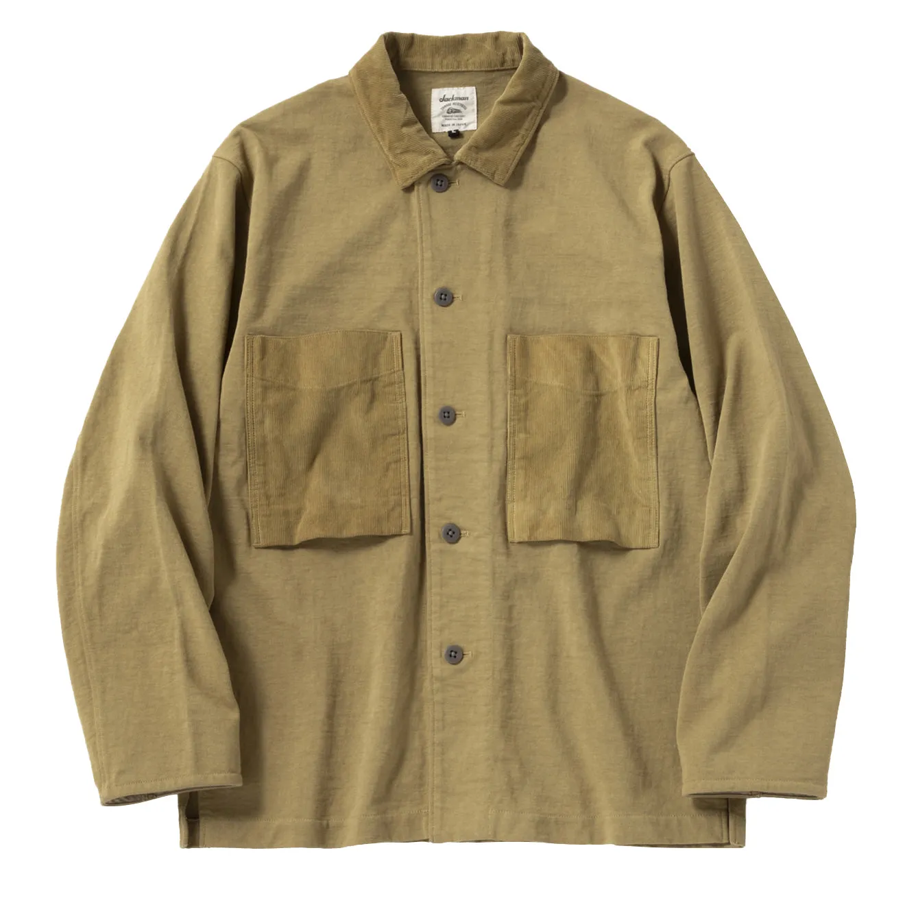 Hot Offer Inside Jackman Dotsume Bb Shirt Moss
