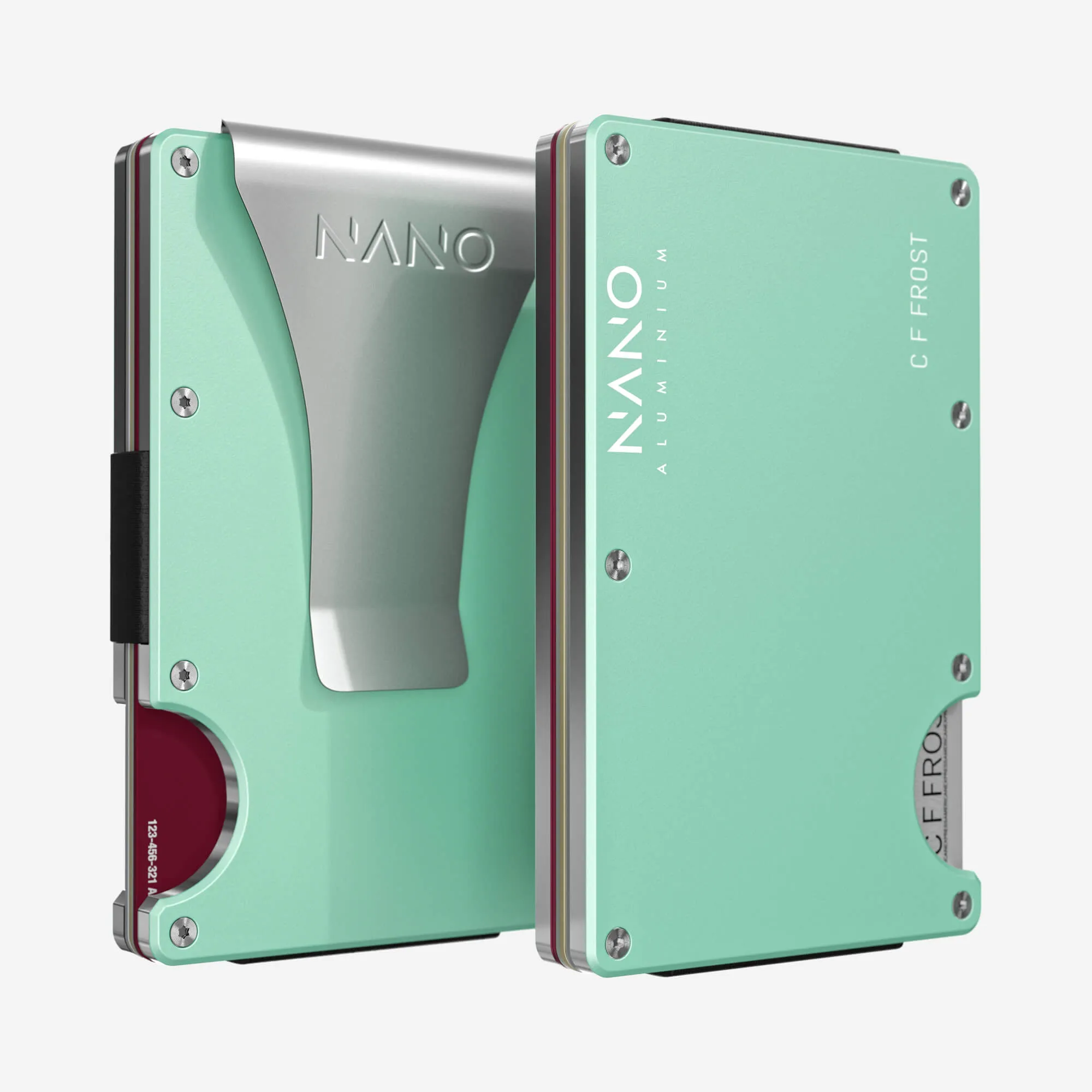 Surprise Discount Today Personalised Money Clip Wallet (Orchard Mint)