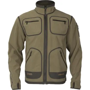 Harkila Kamko Mens Gore-Tex Windproof Reversible Fleece Jacket - Dark Antique Bronze/Willow Green MustShop Sale
