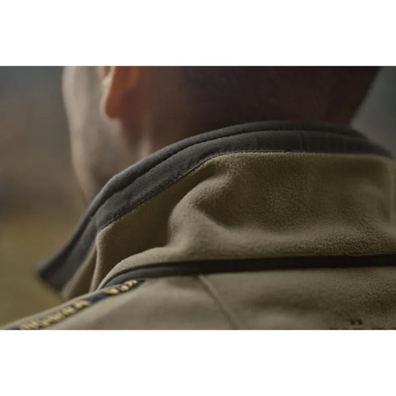 Harkila Kamko Mens Gore-Tex Windproof Reversible Fleece Jacket - Dark Antique Bronze/Willow Green Exclusive Savings Event