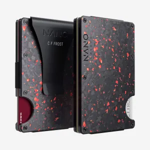Dont Miss This Offer Personalised Money Clip Wallet (Nero/Rosso)