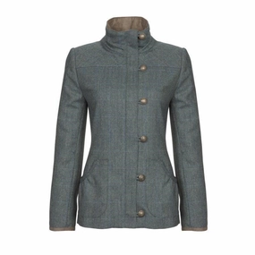 Todays Hot Savings Limited Offer Alert Dubarry Bracken Tweed Jacket - Mist