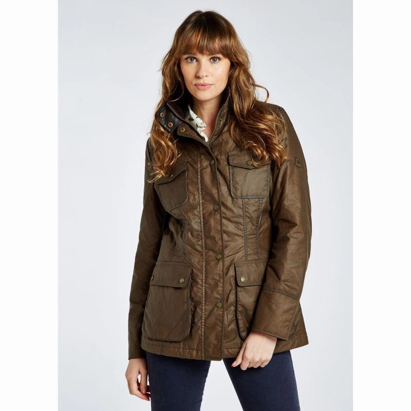Dont Miss These Savings Shop Grab Now Dubarry Munsboro Ladies Waxed Jacket - Ginger