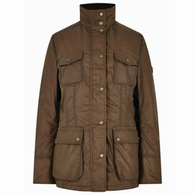 Shop the Savings Now Surprise Offer Now Dubarry Munsboro Ladies Waxed Jacket - Ginger
