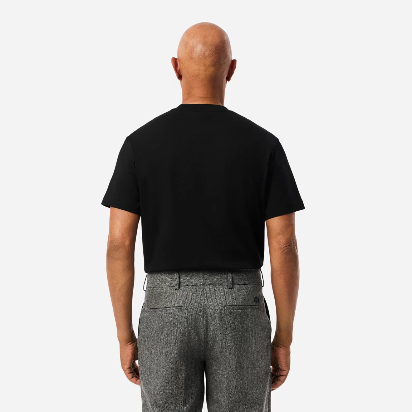 Lacoste Cotton T-Shirt With Breast Pocket Black Limited Offer Alert