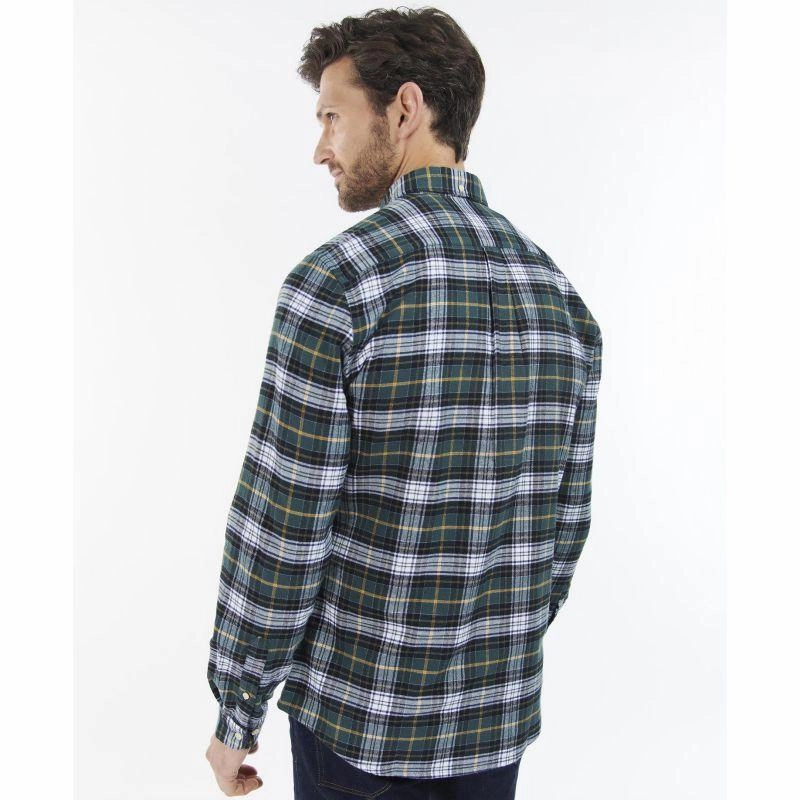 Barbour Alderton Mens Tailored Shirt - Green Shop Grab Now Dont Miss Todays Deal