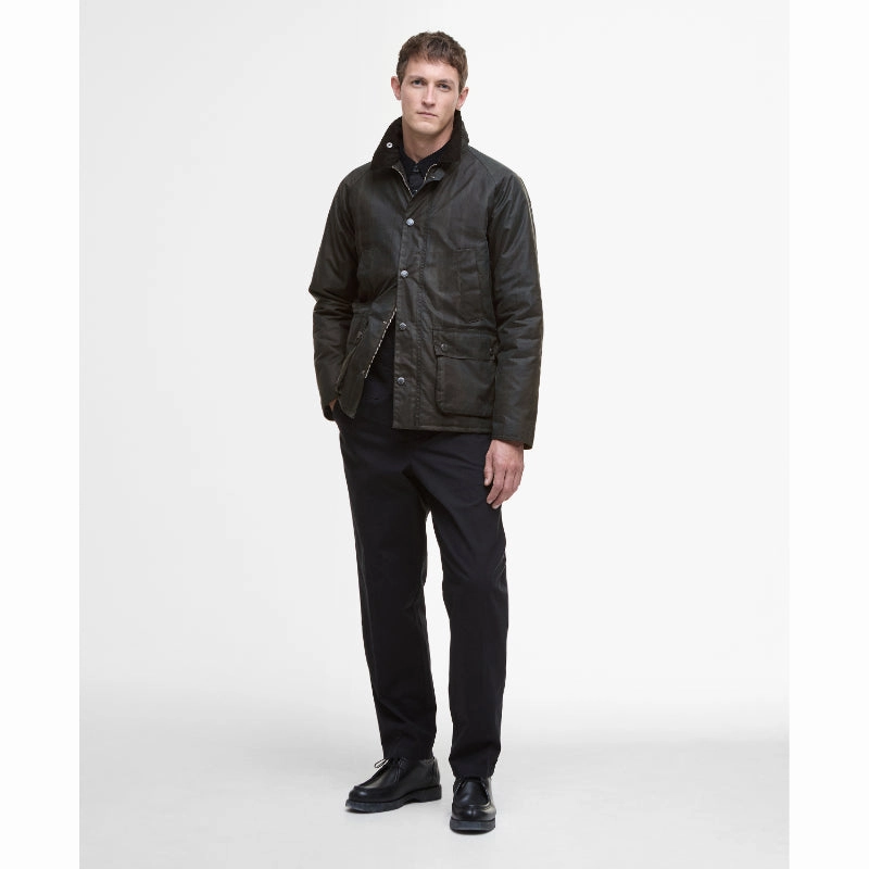Deal Frenzy Today Barbour Modern Check Bedale Mens Wax Jacket - Dundee Tartan