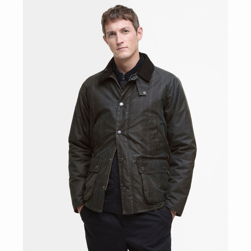 Barbour Modern Check Bedale Mens Wax Jacket - Dundee Tartan Today Only Discount