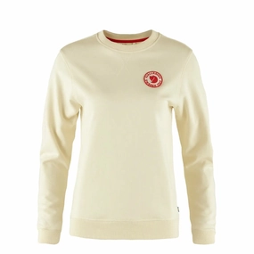 Today Only Hot Pick Fjallraven Womens 1960 Logo Badge Sweater Chalk White