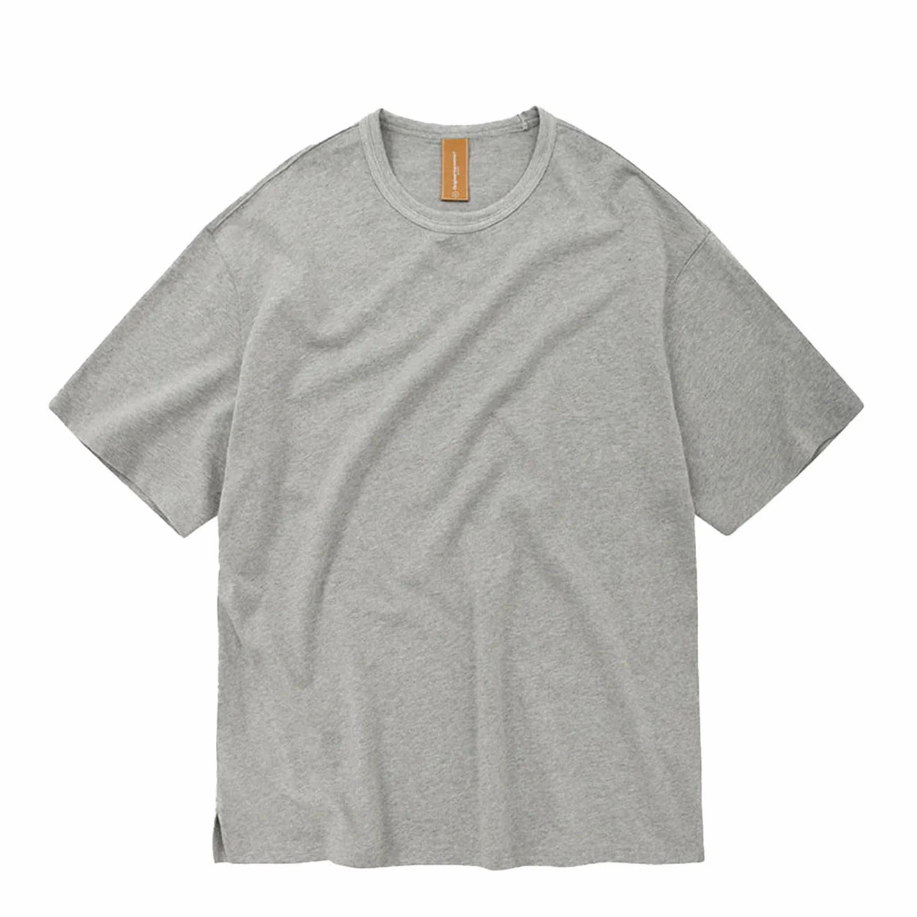 Grab It Before Gone Frizmworks Og Double Rib Oversized Tee Melange Gray
