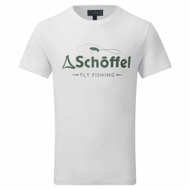 Schoffel Tyne Mens T-Shirt - White Sweet Deal Inside