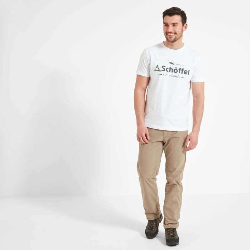 Hot Price Drop Flash Deal Alert Schoffel Tyne Mens T-Shirt - White