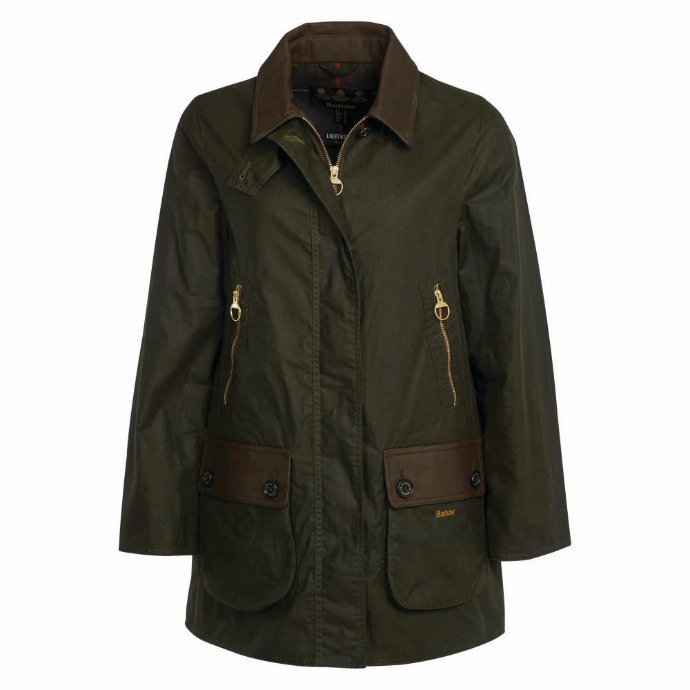 Barbour Buscot Ladies Wax Jacket - Archive Olive/Classic Price Slash Today Grab Your Hot Pick