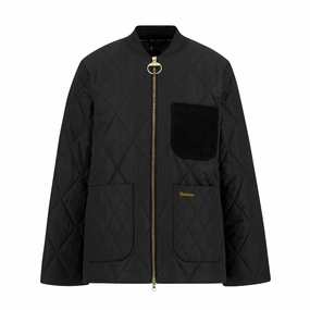 Barbour Leonie Ladies Quilted Jacket - Black/Classic Hot Deals Today Online Exclusive Offer