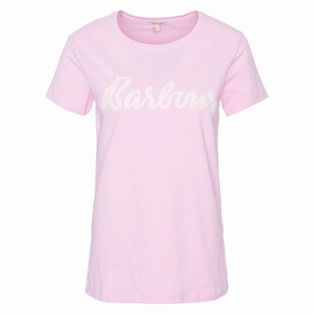 Barbour Otterburn Ladies T-Shirt - Mallow Pink Flash Deal Alert