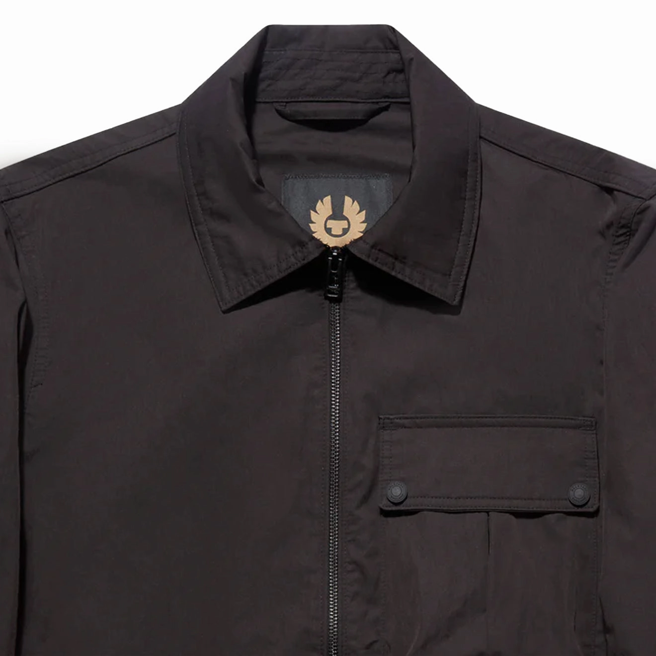 New Arrival Discount Belstaff Drome Overshirt Black