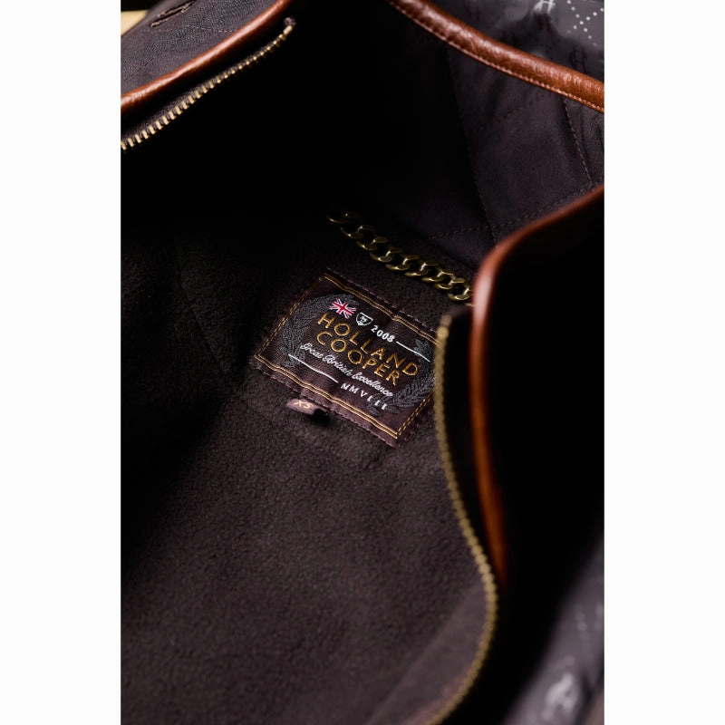 Holland Cooper Stamford 3 In 1 Ladies Waterproof Country Coat - Chocolate Special Surprise Sale