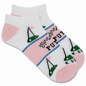 Todays Mega Savings Dont Wait Save K.Bell Women'S Here For The Putts Low Cut Socks