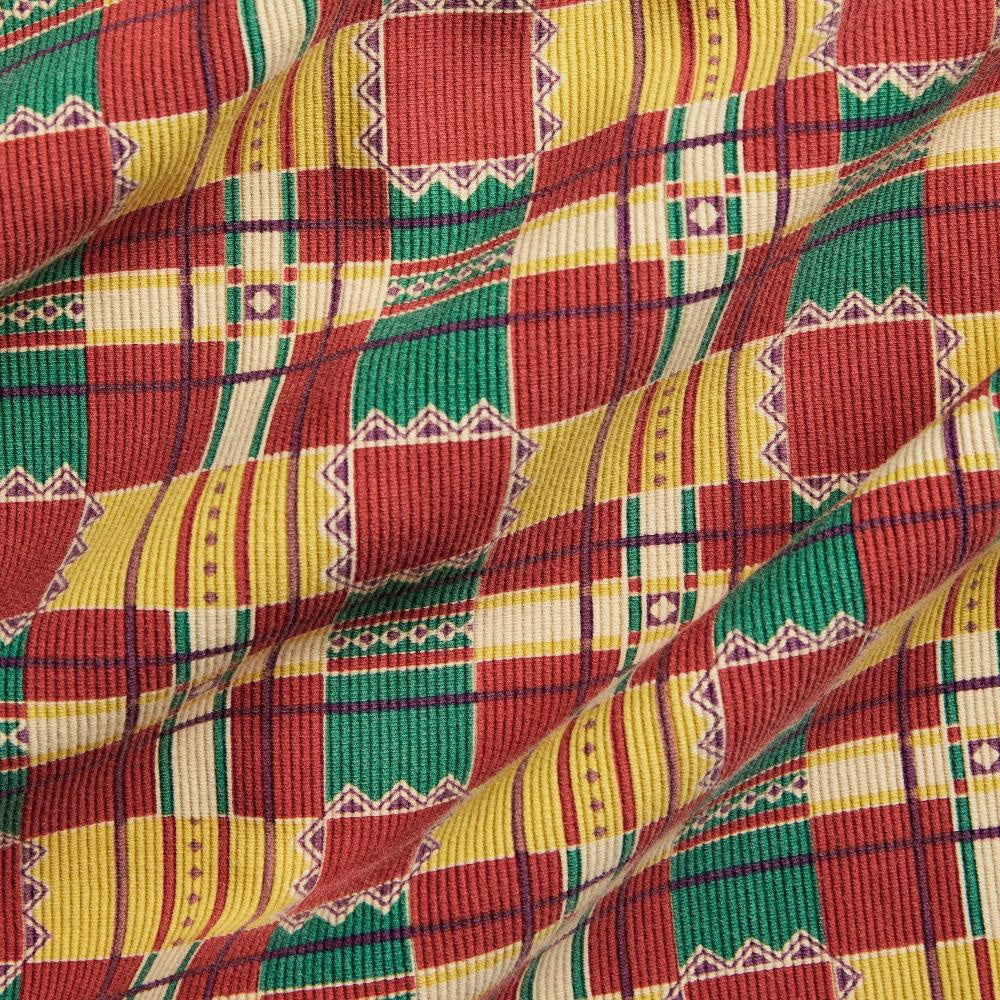 Rrl By Ralph Lauren Matlock Work Shirt Red / Teal Todays Hot Pick