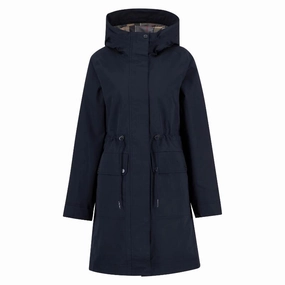 Online Exclusive Deal Barbour Bowlees Waterproof Ladies Jacket - Deep Navy/Classic