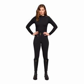 Holland Cooper Contour Ladies Trouser - Black Sweet Deal Today