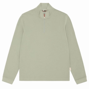 Best Deal Today Shop Grab Offer Sealskinz Forncett Long Sleeve Top With Half Zip Green