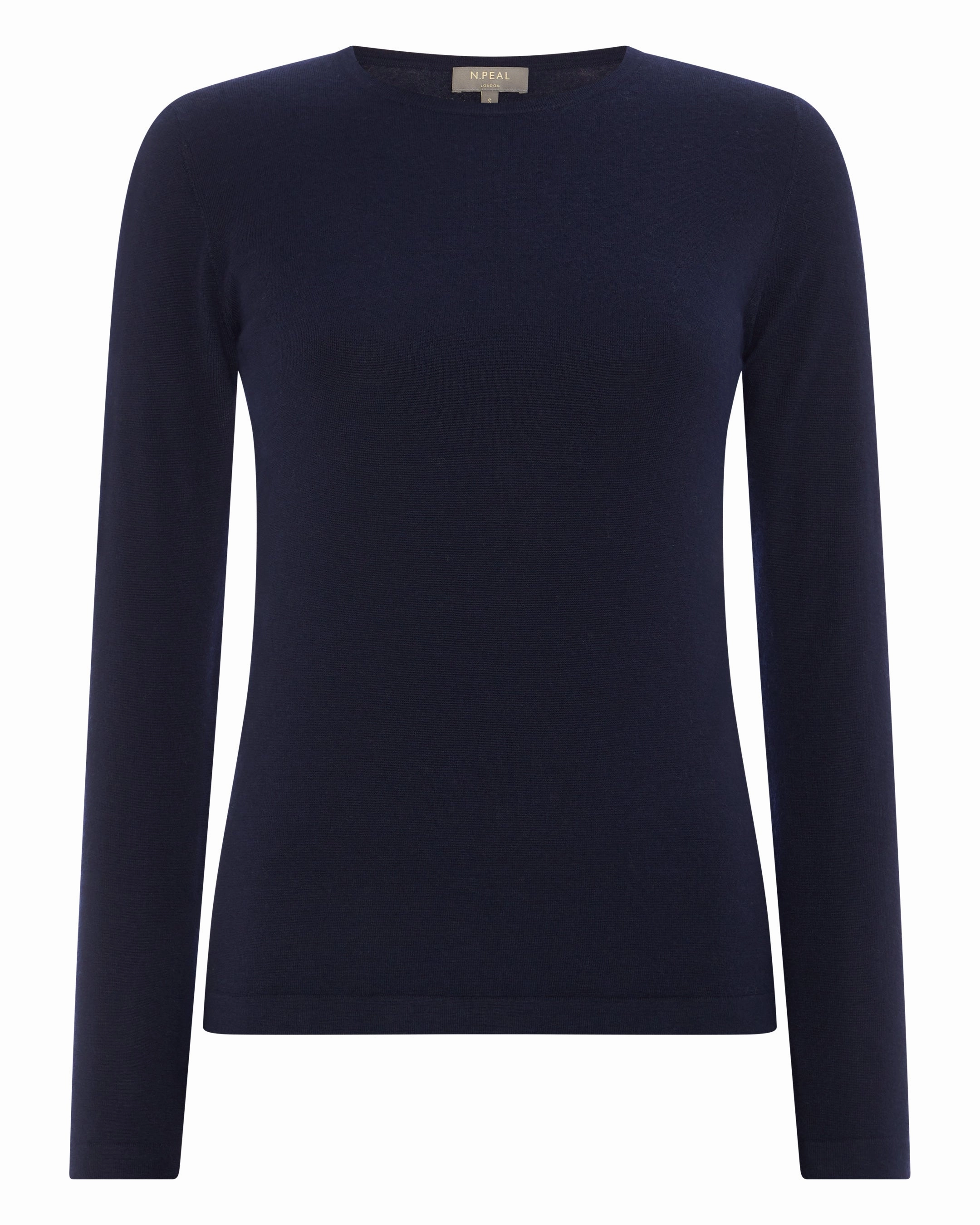 Exclusive Online Discount Trending Offer Today Women'S Eden Superfine Cashmere Round Neck Top Navy Blue