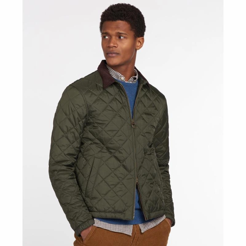 Barbour Vital Mens Quilted Jacket - Sage Dont Wait Save