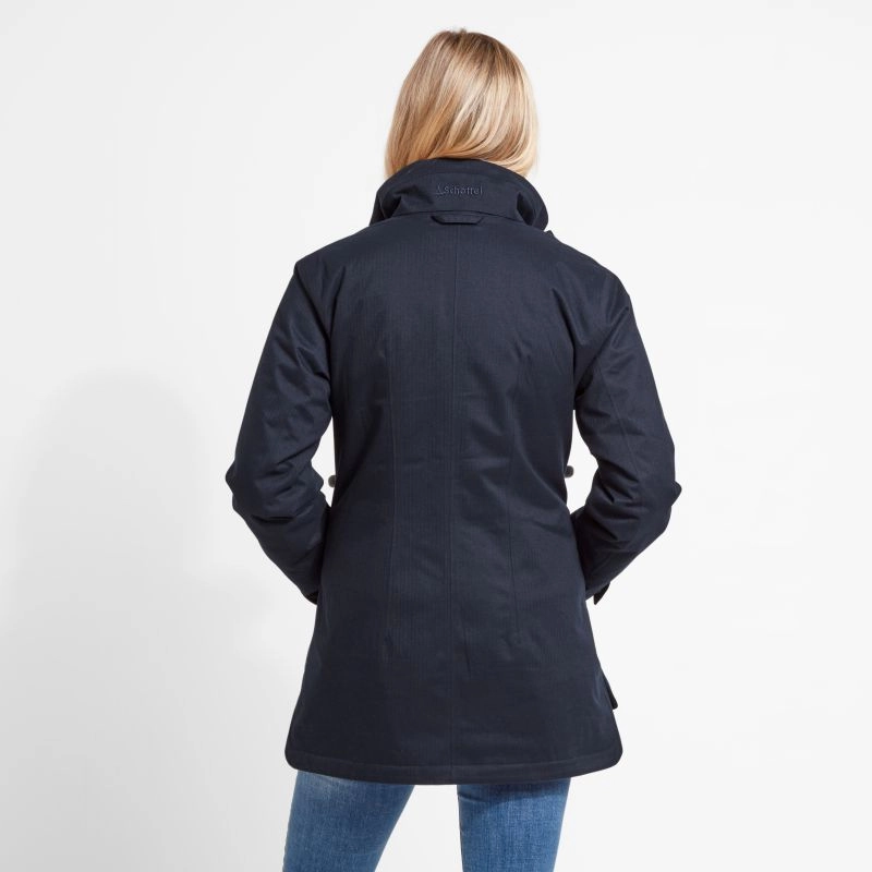 Schoffel Wakerley Ladies Venturi Waterproof Jacket - True Navy Online Exclusive Savings Daily Deal Frenzy