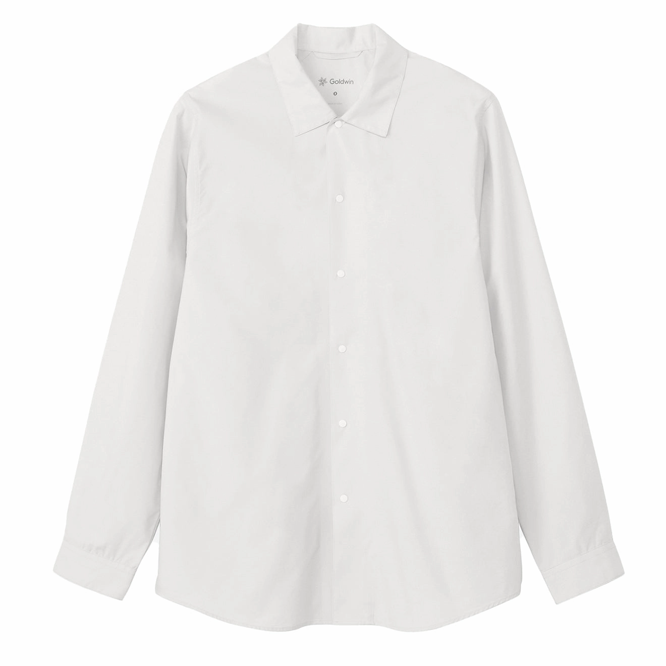 Surprise Discount Today Goldwin Cotton Bamboo Shirt High Gray