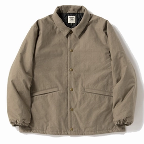 Jackman Back Nep Padded Coach Jacket Sepia Best Deal Today