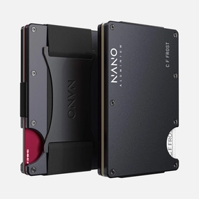 Grab Your Savings Daily Deal Frenzy Personalised Cash Strap Wallet (Titan Gunmetal)