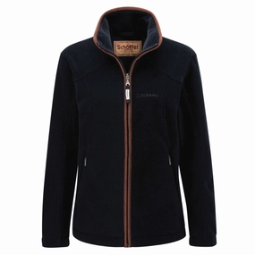 Schoffel Burley Ladies Fleece Jacket - Navy Big Savings Event
