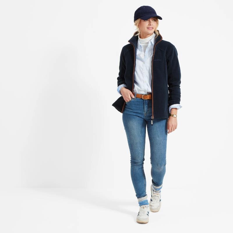 Save Today Only Schoffel Burley Ladies Fleece Jacket - Navy