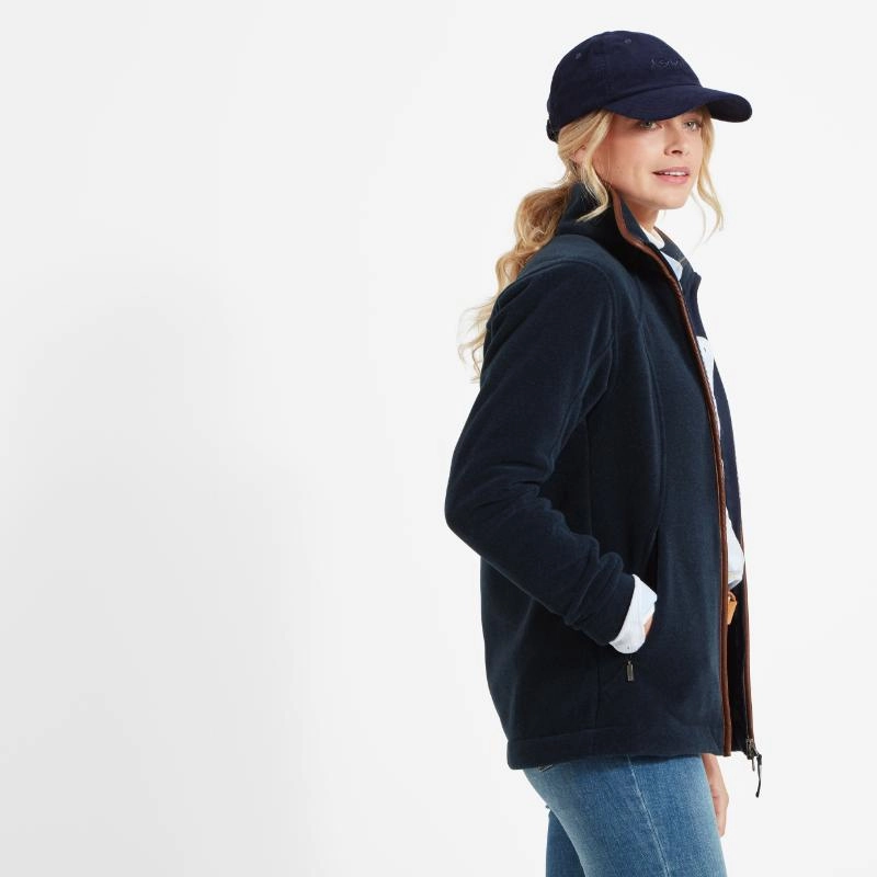 Hot Price Drop Hot Sale Today Schoffel Burley Ladies Fleece Jacket - Navy