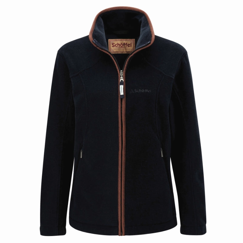 Schoffel Burley Ladies Fleece Jacket - Navy Big Savings Event