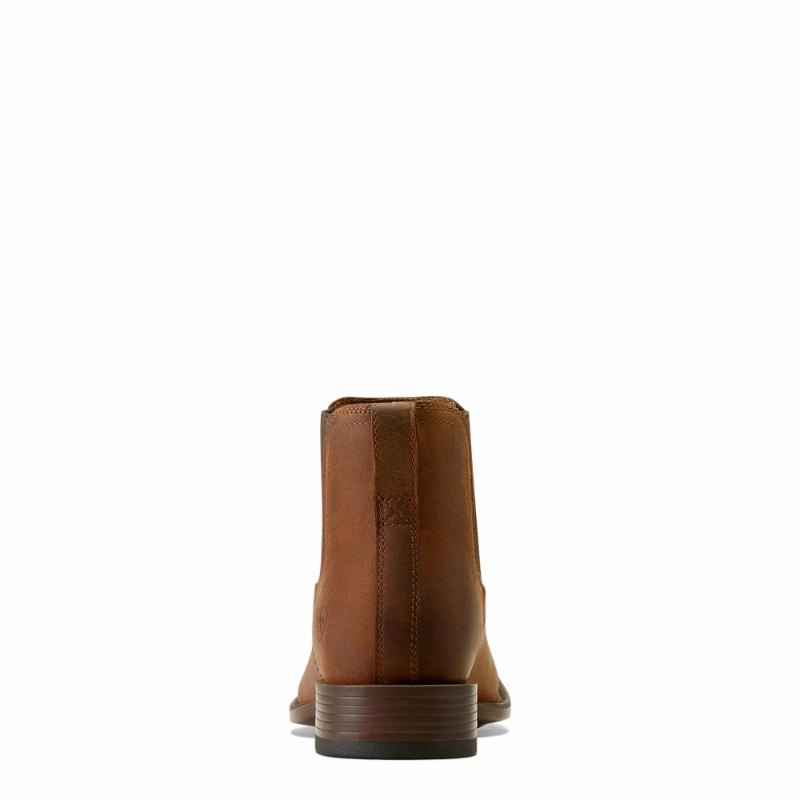 Limited Stock Alert Shop Grab Offer Ariat Booker Ultra Square Toe Mens Chelsea Boot - Rough Tan