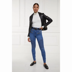 Today Only Hot Pick Grab Your Savings Holland Cooper Biker Ladies Jeans - Denim