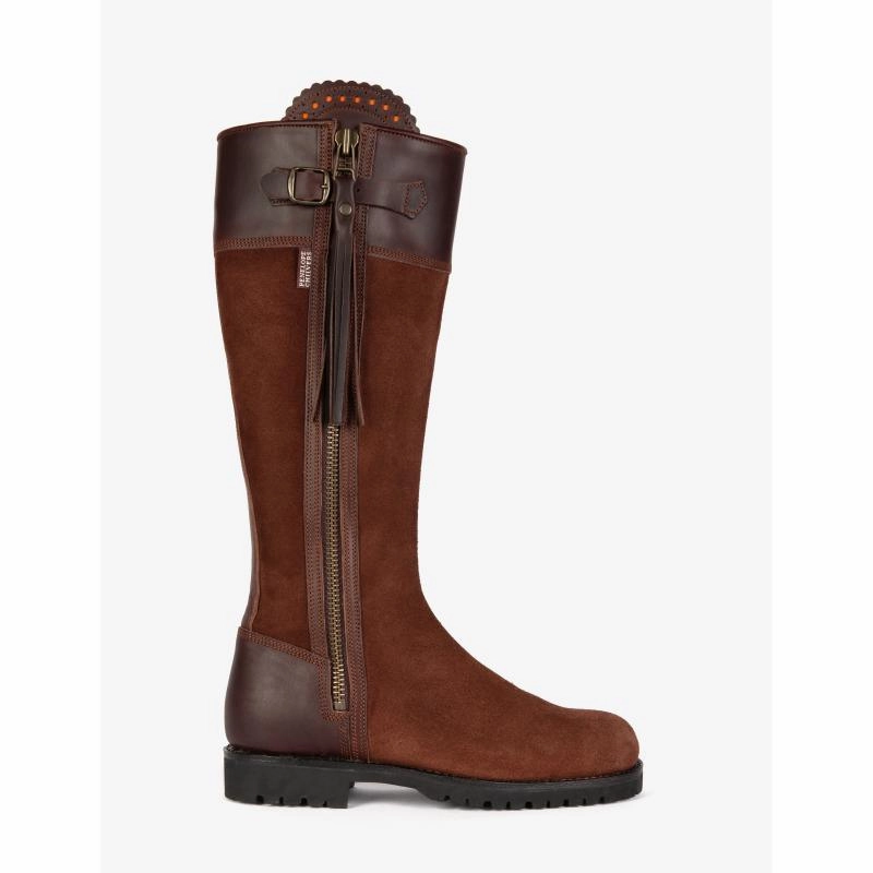 Big Price Drop Penelope Chilvers Inclement Long Tassel Ladies Weatherproof Boot - Chestnut