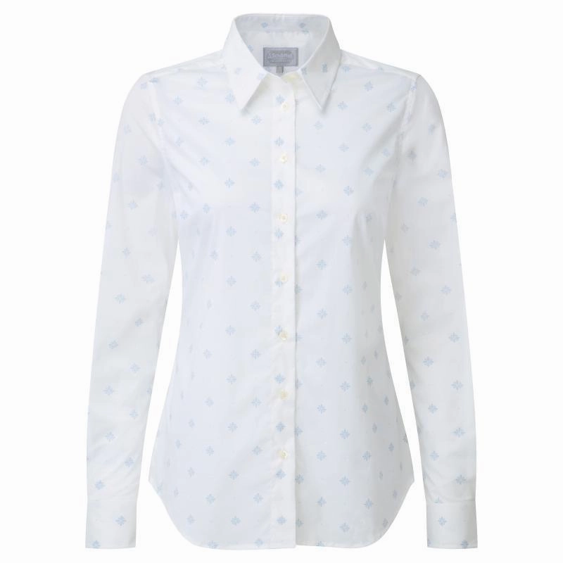 MustHave Deal Limited Offer Alert Schoffel Ladies Norfolk Shirt - Amalfi Bluebell