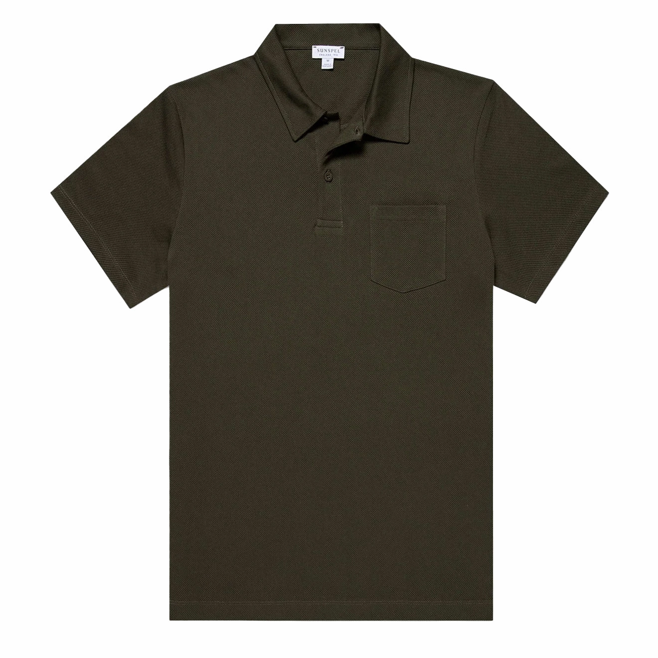 MustHave Items Sunspel Riviera Polo Shirt Pine Green