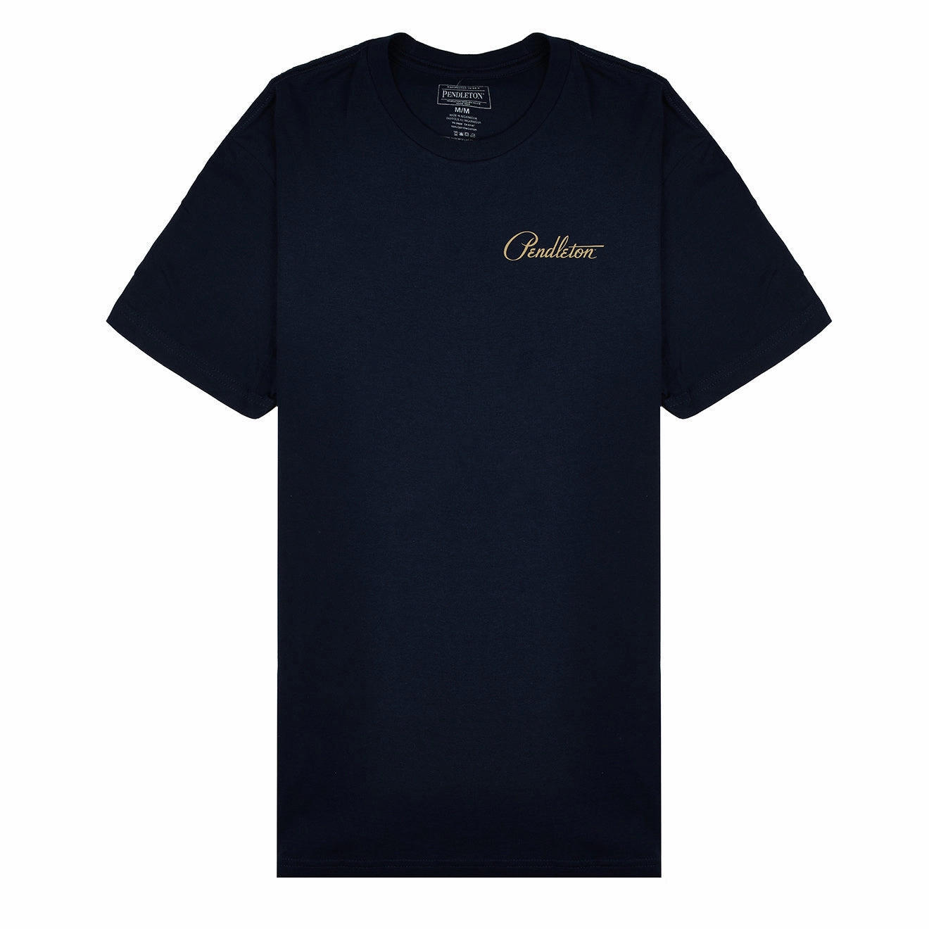 Pendleton Chief Joesph Graphic Tee Midnight Navy / Light Orange Deal of the Day