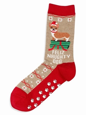 Clearance Savings Now Hot Offer Frenzy Women'S Feliz Naughty Dog Crew Sock