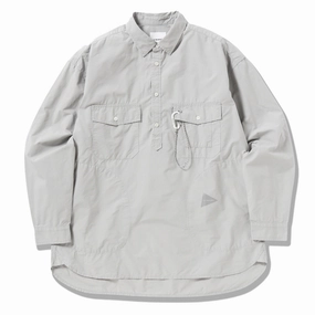Special Deals Online And Wander Cordura Typewriter L/S Over Shirt Light Grey