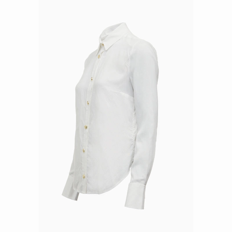 Holland Cooper Classic Ladies Shirt - White Todays Hot Savings Save More Now