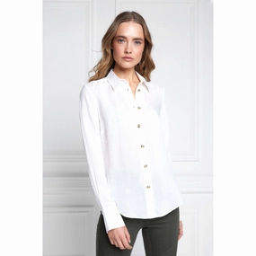 Holland Cooper Classic Ladies Shirt - White Hot Picks Today