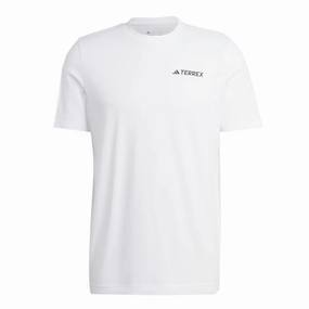 Todays Best Deal Online Deal Frenzy Adidas Terrex Graphic Mtn 2.0 T-Shirt White