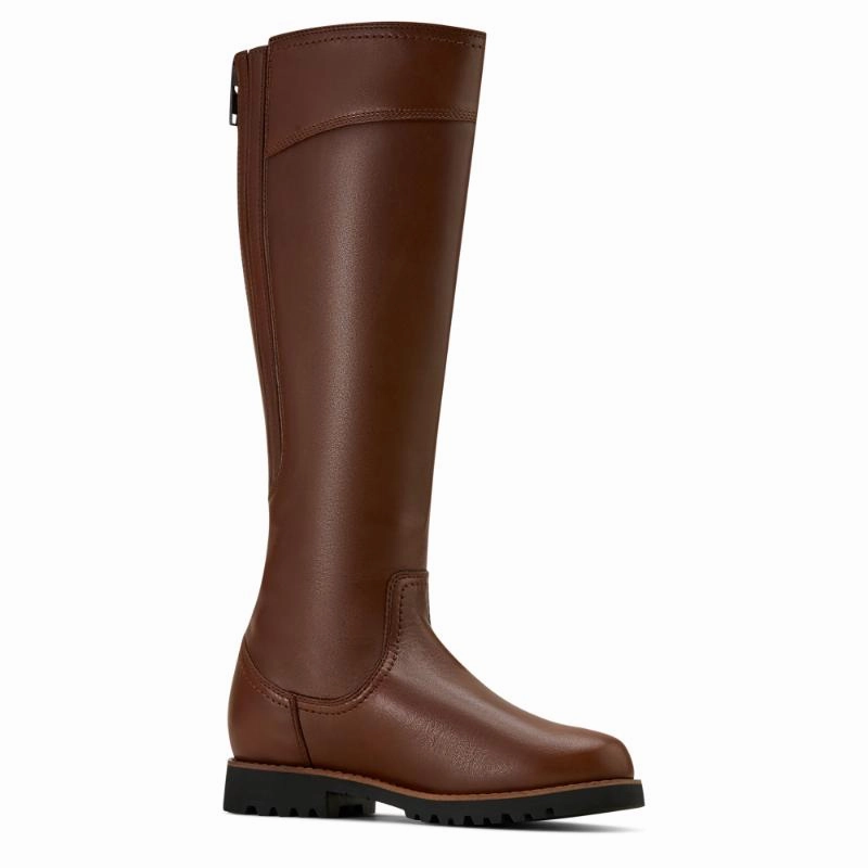 Special Deal Frenzy Ariat Arlington Waterproof Ladies Boot - Coffee Bean