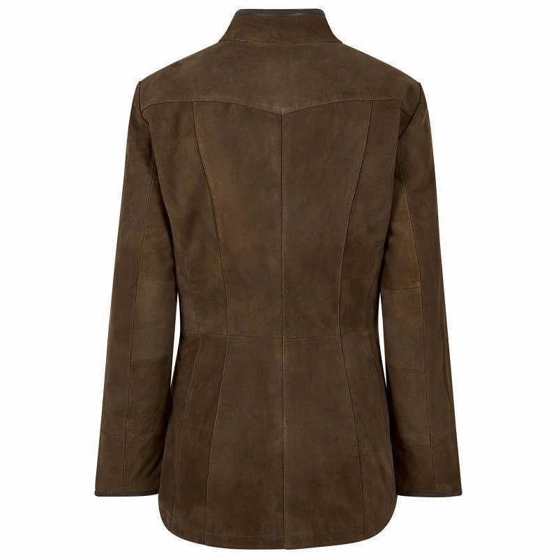 Special Price Today Dubarry Joyce Ladies Leather Jacket - Walnut