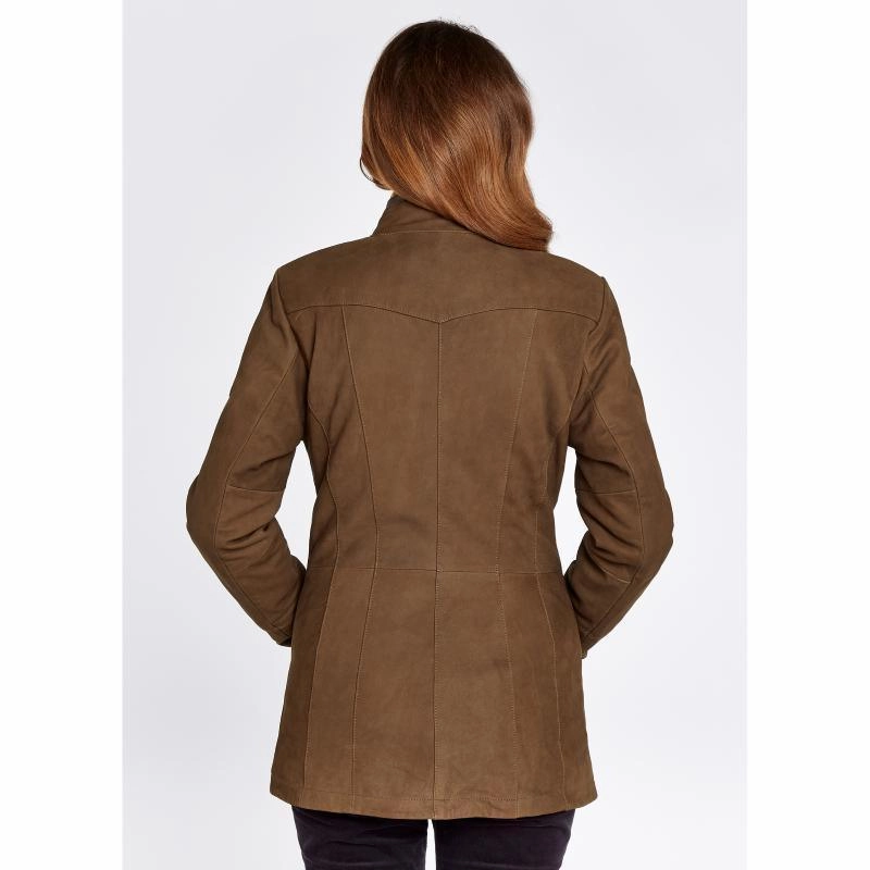 Dubarry Joyce Ladies Leather Jacket - Walnut Dont Miss This Offer